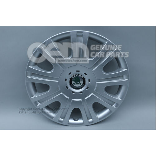 Obręcze kół czarny/jasny chrom Skoda Octavia 1Z 1Z0601147  MHB