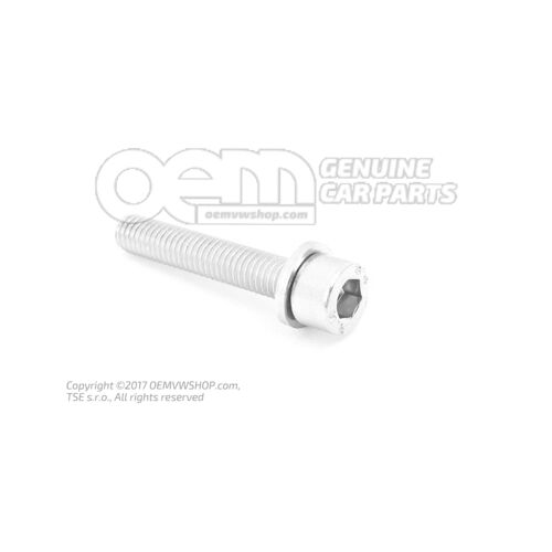 Śruba z łbem gniazdowym sześciokątnym (kombi) N  10695301