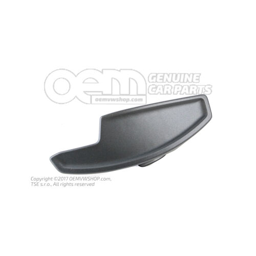 Przycisk do TIPTRONIC, anodowany na ciemny mat 5H0951528  7T9