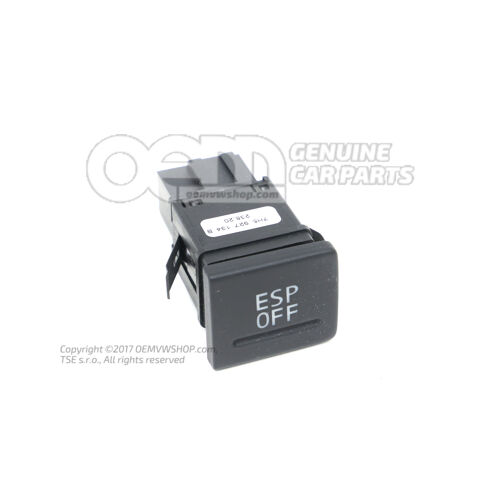 Przycisk elektronicznego programu stabilizacji -ESP- czarny 7H5927134B 3X1
