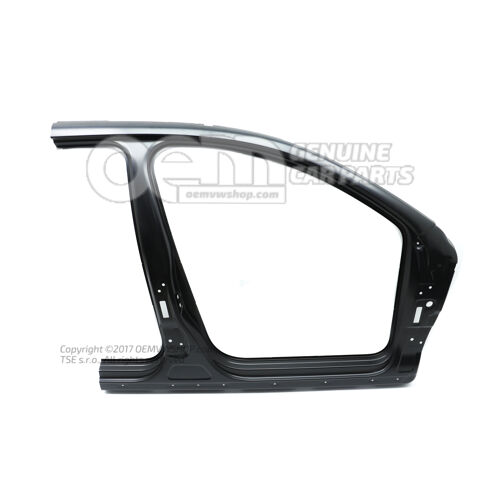 Część przekrojowa - słupek A/B Volkswagen Passat 3C 4 ruch 3AF809836