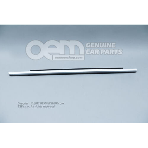 Uszczelka szczeliny okiennej z listwą ozdobną aluminium-mat 8V5853763E 1L1