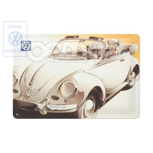blaszana tabliczka VW Cabrio ZCP902281