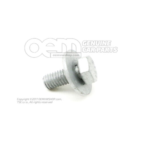 Śruba z łbem sześciokątnym (kombi) M6X15 N  0901486