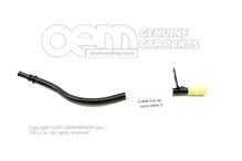 Rurka na prętowy wskaźnik poziomu oleju 07K115610C