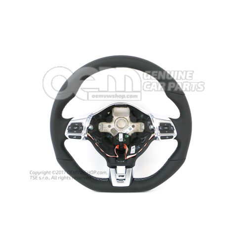 Kierownica wielofunkcyjna (skórzana) w kolorze czarnym/szarym artystycznym 1K8419091BQASZ