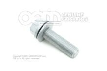 Śruba z łbem sześciokątnym (kombinowana) N  91201001 (2)