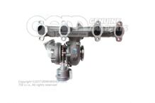 Kolektor wydechowy z turbosprężarką 03G253014M (2)