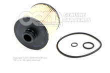 Element filtrujący z uszczelką. Element filtra oleju. O-Ring. O-Ring 07P115562B (1)