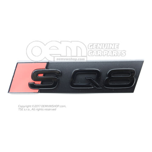 Napis czarno-błyszczący 4M8853748  T94