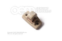 Uchwyt osłony przeciwsłonecznej jasnobeżowy 3B0857561B 8YS (2)