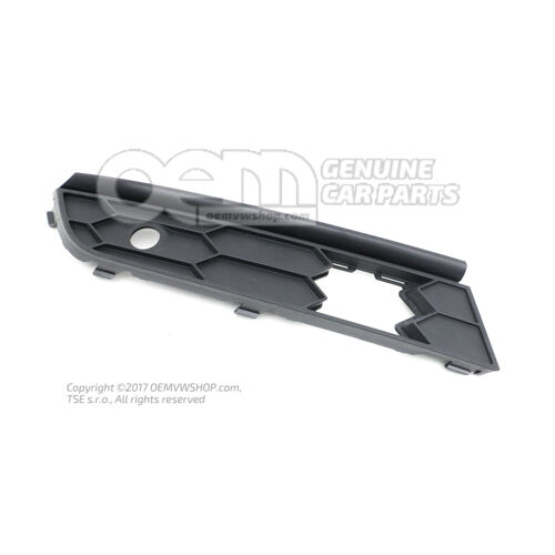 Osłona lampy przeciwmgielnej satynowa czarna Skoda Yeti 5L 5L0807681B 9B9