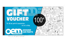 oemVWshop Karta podarunkowa - 100 € OEM02249675