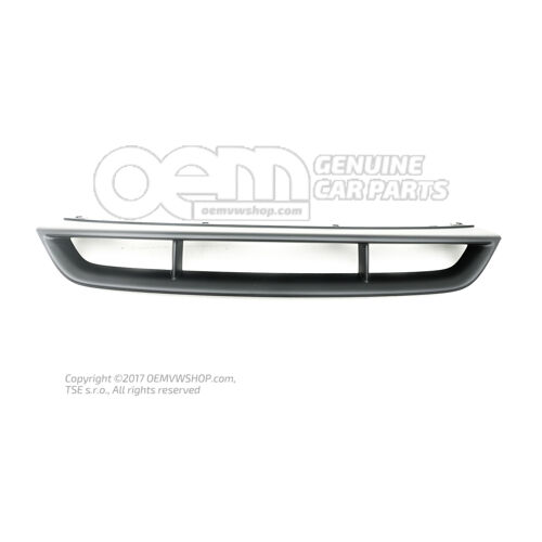 Kratka nawiewu satynowa czarna Audi Q7 4L 4L0807683  01C