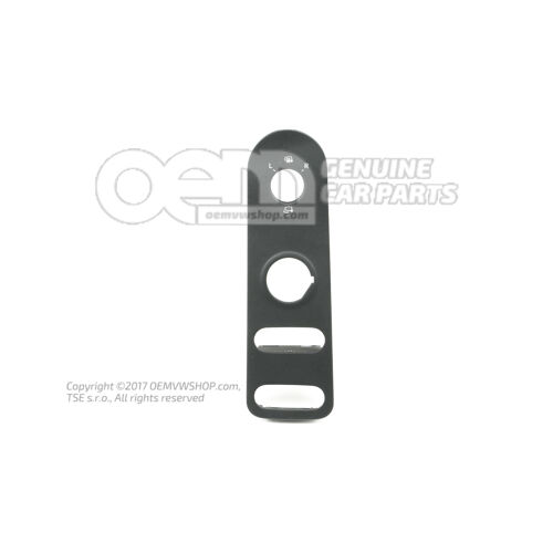 Osłona włącznika persia czarna 5P0863263L 1MM