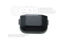 Atrapa zaślepki satynowa czarna Skoda Felicia 6U 6U0807449C 01C