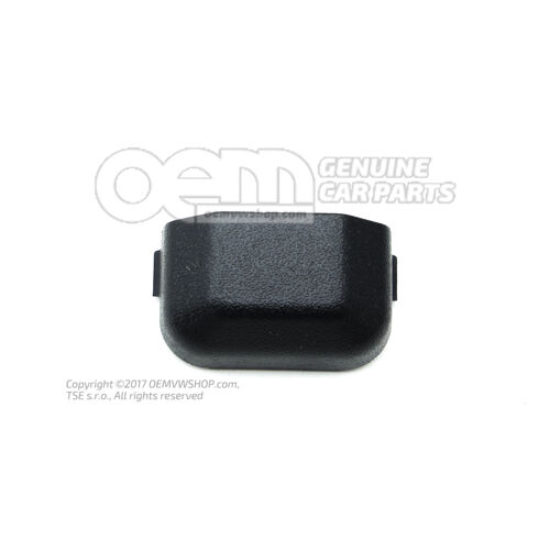 Atrapa zaślepki satynowa czarna Skoda Felicia 6U 6U0807449C 01C