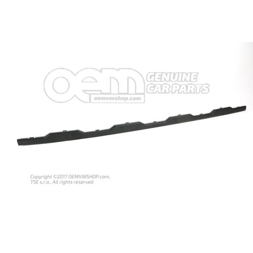 Spoiler przedni satynowo czarny Volkswagen Amarok 2H 2HH805902  9B9
