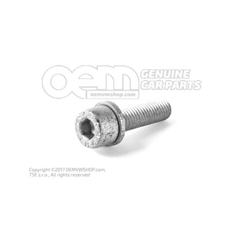 Śruba z łbem gniazdowym z łbem gniazdowym sześciokątnym (kombinacja) M8X30 N  90355904
