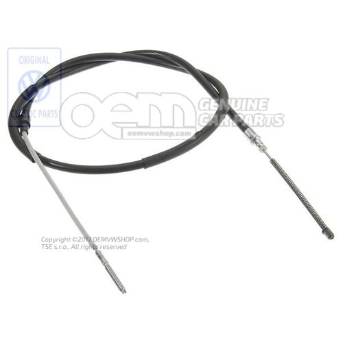 Linka hamulcowa do synchronizacji Golfa i Jetty Mk2 191609721C