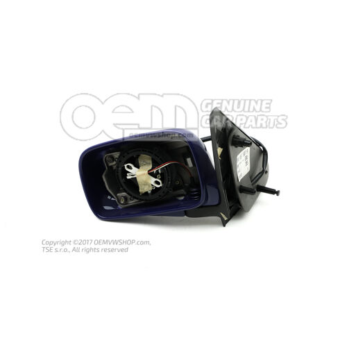Obudowa lusterek zewnętrznych gruntowana Volkswagen Polo Hatchback 6N 6N1857507A GRU