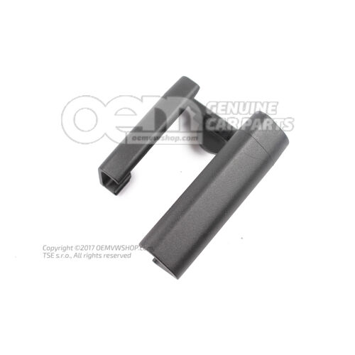 Osłona kanału satynowa czarna 8V0881348B 01C