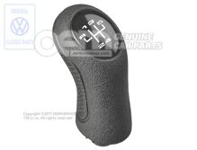 Gałka dźwigni zmiany biegów satynowy czarny/chrom specjalny 6K0711141G CZQ