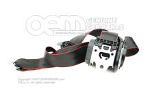 Trzypunktowy fotel automatyczny czarno-czerwony 1S4857705E TTM (1)