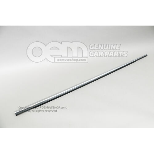 Uszczelka szczeliny szyby z listwą ozdobną aluminiową Audi Q7 4M 4M0853764  3Q7