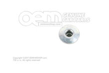 Śruba z łbem stożkowym wielopunktowym, napędem, samozabezpieczająca N  90799102 (1)