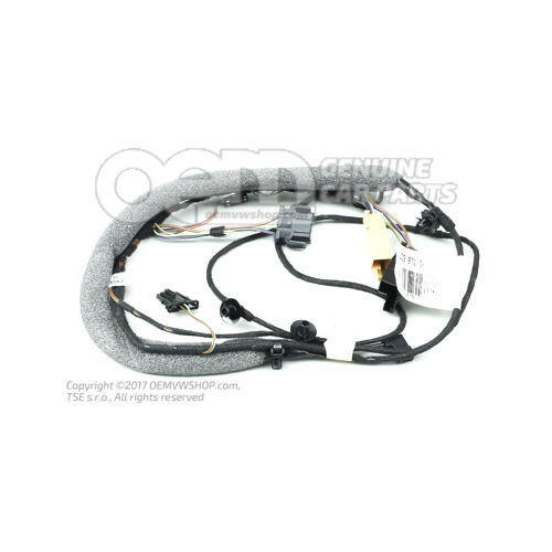 Komplet kabli tylnej klapy Skoda Octavia 1Z 1Z9971147A