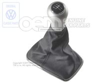 Gałka dźwigni zmiany biegów w aluminiowej obudowie do Golfa Mk4 1J0064280U