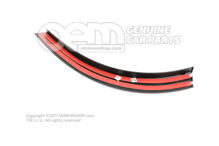 Osłona tarczy satynowa czarna Seat Ateca 57 575854827B 9B9 (3)