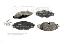 1 zestaw klocków hamulcowych do hamulców tarczowych o wymiarach 312X25MM 5Q0698151D