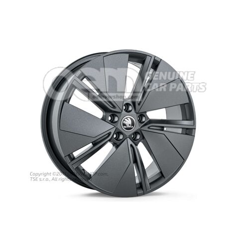 Obręcz aluminiowa Antracyt metalik (szary) 5LG071499E HA7