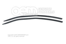 Obszycie satynowe czarne 3G9877791  9B9