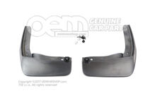 5E3075111A 1 set: mud flaps (left and right) front
