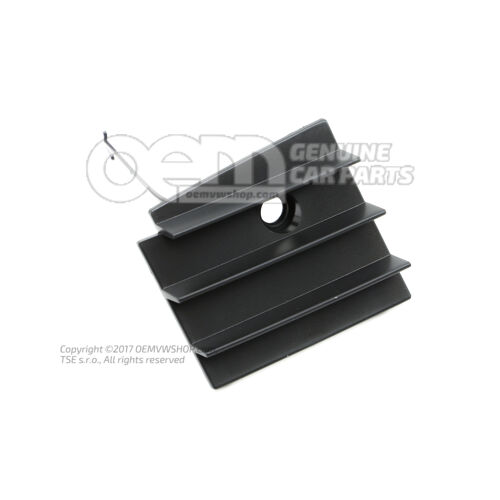 Element wypełniający, satynowo czarny 7M0854703B 01C