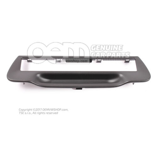 Osłona panelu dusza (czarna) 4G8863289A 4PK