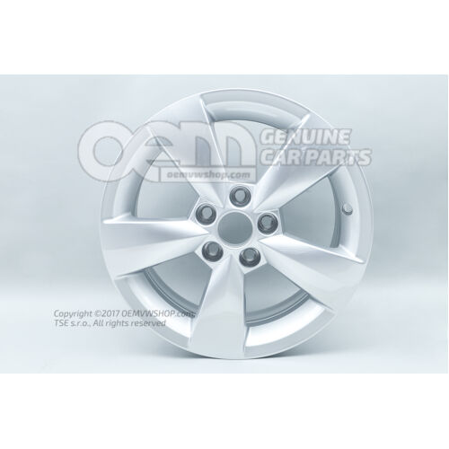 Felga aluminiowa diamentowa srebrna 5JA601025  8Z8