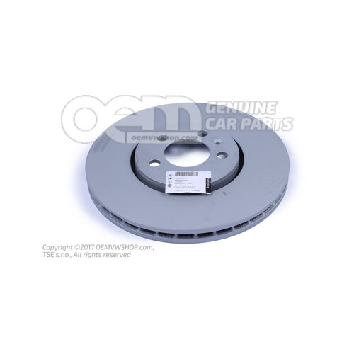 Tarcza hamulcowa (wentylowana) „eko” ekonomiczna JZW615301D