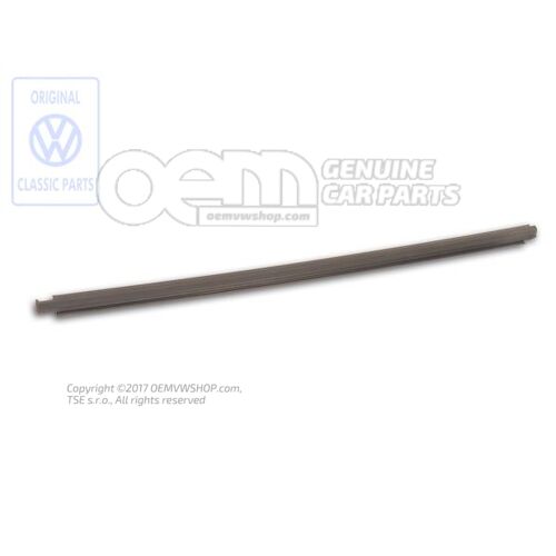 Uszczelka otworu szyby satynowa czarna Volkswagen Corrado 53 535837474A 01C