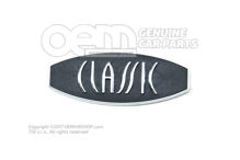 Napisy foliowe kolory chrom/czarny 6Y0853431E FXC