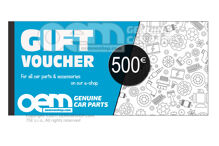 oemVWshop Karta podarunkowa - 500 € OEM02249677