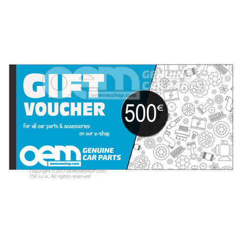 oemVWshop Karta podarunkowa - 100 € OEM02252250