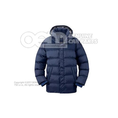 Kurtka zimowa, XXXL, unisex, granatowa, kolekcja Volkswagen