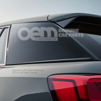 1 komplet nakładek na słupek C karbonowy Audi Q2 81 81A071350A 3Q0