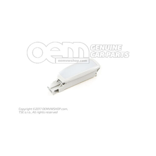 Lampa makijażowa LED roleta przeciwsłoneczna - panel dachowy perłowoszary 5F0947109C Y20