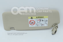 Daszek przeciwsłoneczny z lusterkiem i osłoną w kolorze beżowym pashmina 8V0857552R QM6 (2)