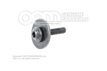 Śruba z łbem gniazdowym sześciokątnym (kombi) N  91070201 Śruba z łbem gniazdowym sześciokątnym (kombi) N  91070201